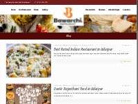 Blog   Bawarchi Restaurant | Udaipur