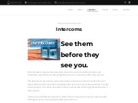 Intercoms - Be Alarmed Security Melbourne