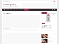 Contact us - MakeUp Tips