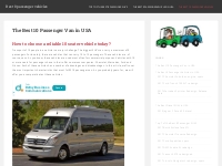 The Best 10 Passenger Van in USA - Best 8 passenger vehicles