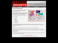 Better Sachets - Contract Packaging and Manufacture