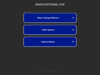 #1 - binaryoptioninc.com - SiteMap
