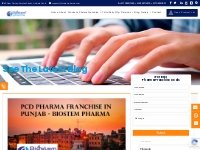 PCD Pharma Franchise in Punjab | Biostem Pharma - INDIA #1