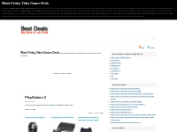 Great Price and Best Deals PlayStation 3 on Black Friday Here. | Black