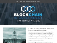   	Blockchain in Government Conference 2018