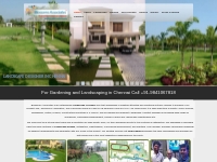 Blosssoms Associates :: Landscape and swimming Pool designer in Chenna