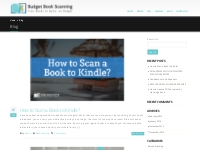 Convert a book to PDF with a book scanning service | BBS