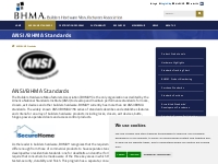   	ANSI/BHMA Standards for Builders Hardware