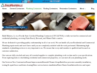 Certified Plumbing Contractor | Residential & Commercial Plumbing Repa
