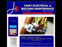 CAIN'S ELECTRICAL   BUILDING MAINTENANCE: HOME - DOMESTIC ELECTRICIANS