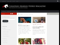 Canadian Arabian Horse News   Canadian Arabian Horse News