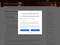 Effective Job Searching | Career Consulting Limited