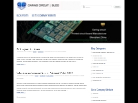 PCB Blog | PCB engineering and sample prototype specialist