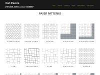 Paver Patterns - Carl Pavers