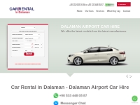 Car Rental in Dalaman - Dalaman Airport Car Hire