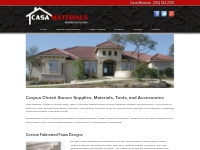 Corpus Christi Stucco Supplies | Architectural Foam Designs | Custom F