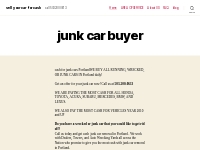 junk car buyer cash for junk cars Portland sell your car for cash