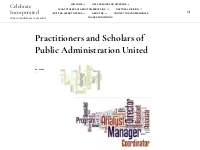Practitioners and Scholars of Public Administration United