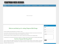 Chapman Web Design, Southampton, Hampshire - Home