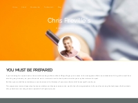 You must be prepared   Chris Freville s