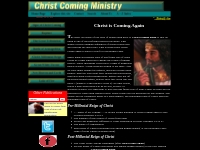 Christ coming again, Christ coming ministry, Heaven Hell