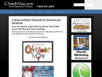Custom and Stock Postcards for Churches and Ministries -
