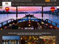 Romantic Sunset Dinner Cruise in Hoi An | Cooking class Hoi An | resta