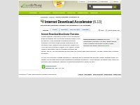 Internet Download Accelerator -  Accelerate downloads and resume broke
