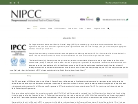 About the IPCC   Climate Change Reconsidered