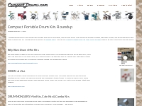 Compact Portable Drum Kits Roundup - CompactDrums.com