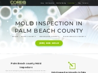 Mold Inspection in Palm Beach County | Core Q Mold Analysis