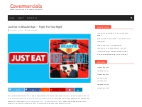 Just Eat vs Beastie Boys    Fight For Your Right    Covermercials