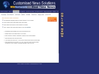 Customised News -  Market Intelligence, Real Time Online News Solution