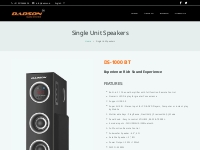 Single Unit Speakers