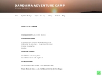Over Night Stay Package | Damdama Adventure Camp | Night Stay Rates