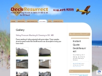 Gallery of Deck Cleaning Service   House Power Washing in Delmarva