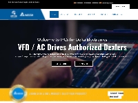 Delta PLC, VFD / AC Drives, Servo Motor / Servo Drive,  HMI, SCADA, SC