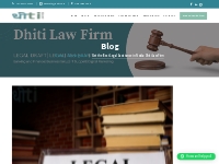 Get the Best Legal Assistance in Noida: Dhiti Law Firm