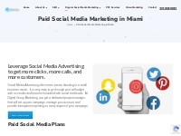 Social Media Advertising Services Miami | Paid Ad Management For Socia