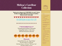 Melissa's CareBear Collection - Home