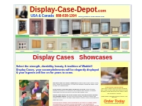 Display Cases   Waddell Display Cases, Showcases   Trophy Cases   Disp