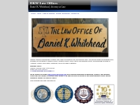 Anderson Lawyer Attorney Daniel Whitehead Law Offices Home