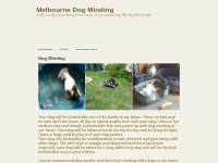 Melbourne Dog Minding