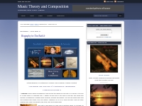 Music Theory and Composition : Music Theory and  Composition