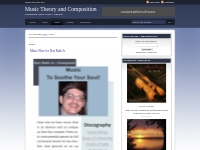 Music Theory and Composition : Music Theory and  Composition