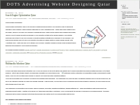  DOTS Advertising Website Designing Qatar