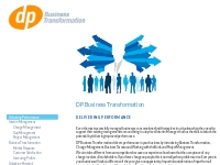 Interim Change Management delivering business performance transformati