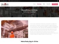 Manufacturing in china   Dragon Import Services