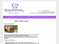 What is Sleep Apnea? - The Smile Makers