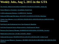    From Weddles.com via jobcircle.ca, a helpful jobs site compiled by 